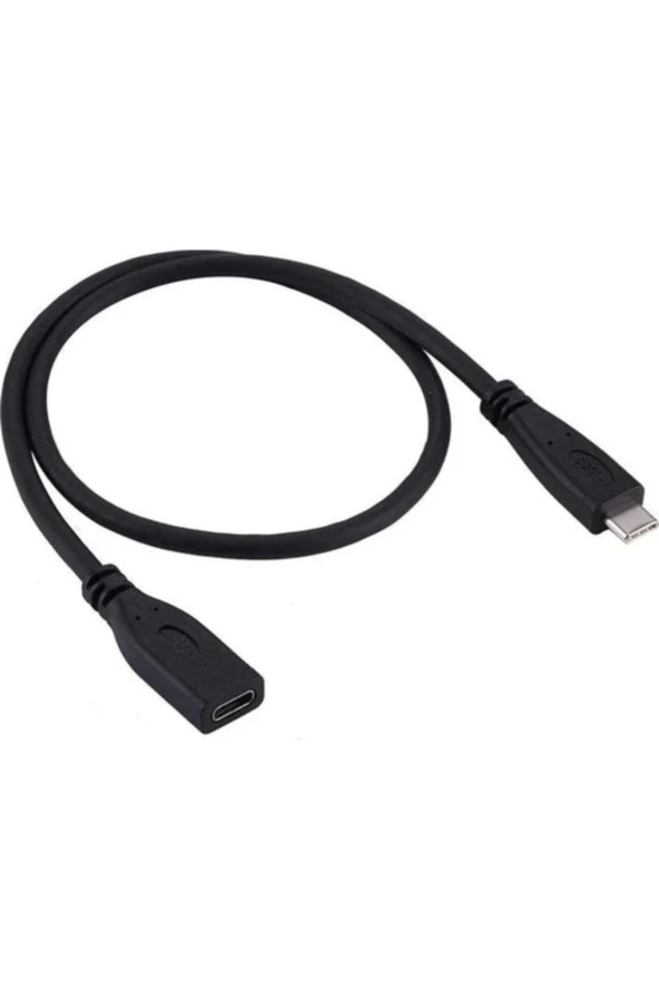 50 Cm Type C Usb 3.1 Dişi Erkek Uzatma Kablosu 50cm Typec Uzatma Extension