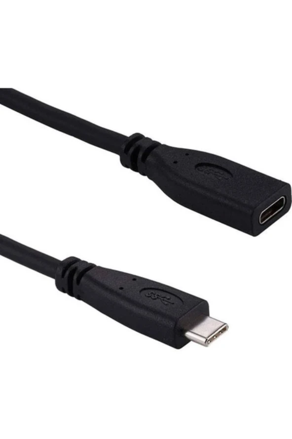 50 Cm Type C Usb 3.1 Dişi Erkek Uzatma Kablosu 50cm Typec Uzatma Extension - Resim 2