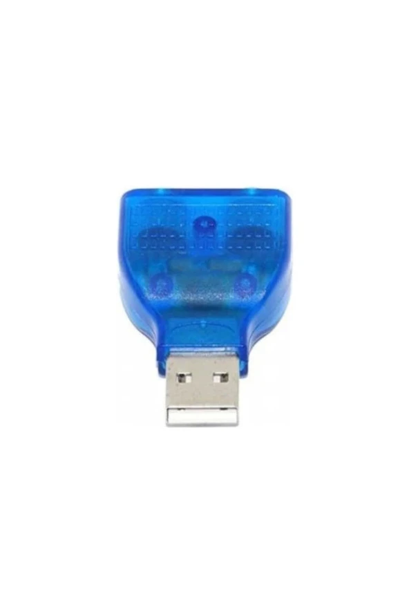 Usb To Ps2 Çevirici Klavye Mouse Yuvarlak Uç Usb Çevirici - Resim 3