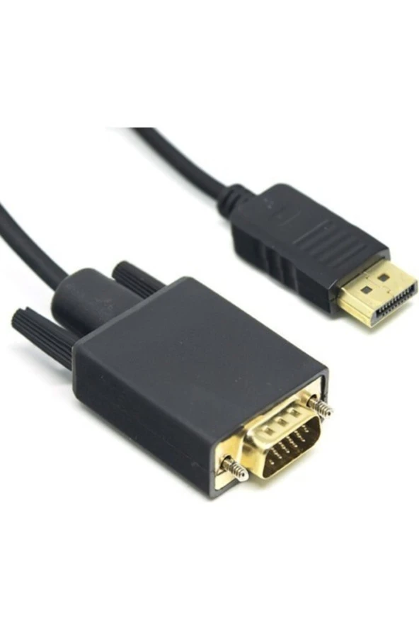 1.8m Display Port To Vga Kablo Display Vga Dp To Vga 1.8 Metre - Resim 3