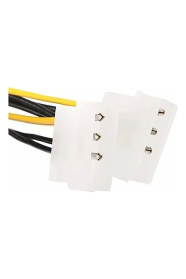 8 Pin Power Kablo 8 Pin To Molex Power Pcıe Ekran Kartı Güç Kablo 8 Pin Power To Molex - Resim 3