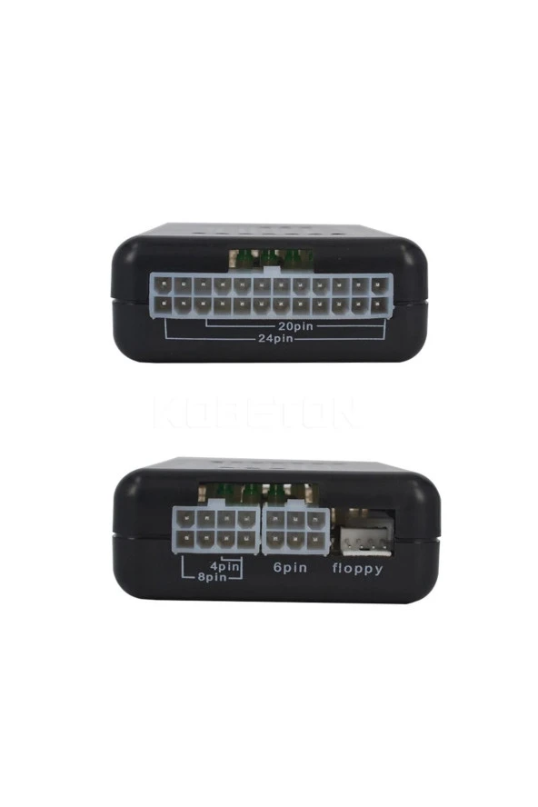 Power Suply Arıza Tespit Cihazı Power Test 20/24 Pin Için Psu Atx Sata Hdd Test Led 12v/5v/3.3v Pc - 2
