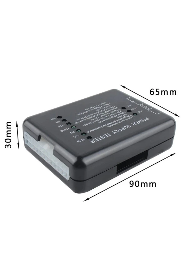Power Suply Arıza Tespit Cihazı Power Test 20/24 Pin Için Psu Atx Sata Hdd Test Led 12v/5v/3.3v Pc - 5