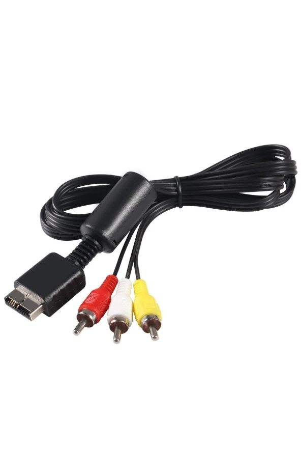 Ps2 Ps3 Av Kablo Audio Video Av Rca Tv Kablosu Playstation 1, Playstation 2, Playstation 3