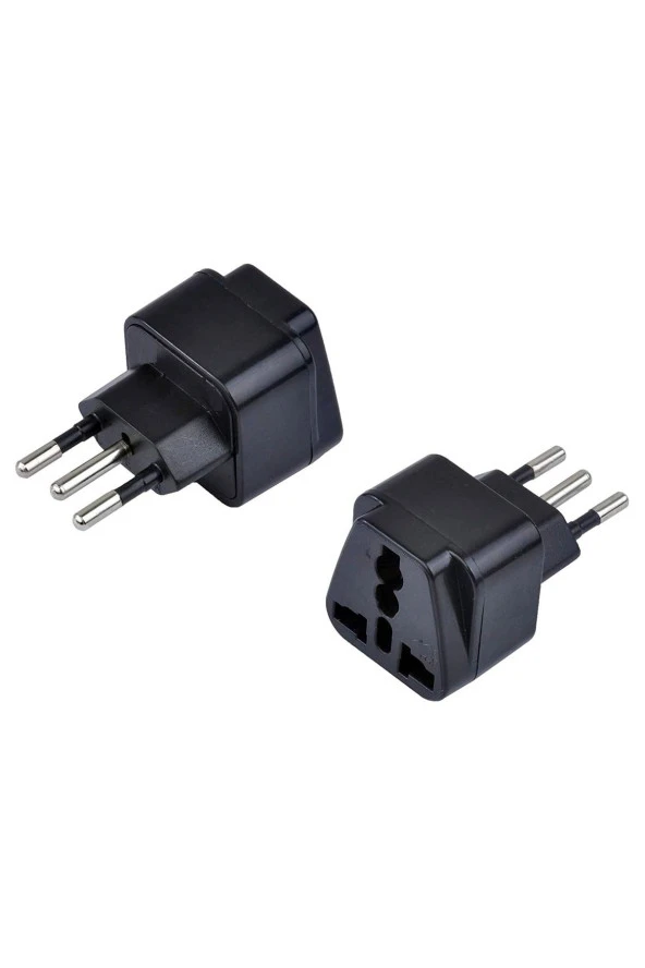 Italya Priz Dönüştürücü 3 Pinli Fiş Adaptör Üniversal Italya Fiş Çevirici Type L Plug Adapter