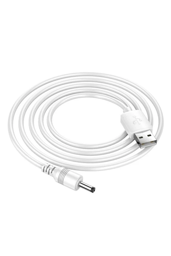 Usb Dc 3.5x1.35mm Güç Kablosu Usb Radyo Diş Fırçası Fan Masa Lambası Şarj Kablosu