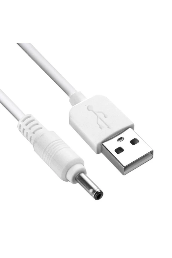 Usb Dc 3.5x1.35mm Güç Kablosu Usb Radyo Diş Fırçası Fan Masa Lambası Şarj Kablosu - 5
