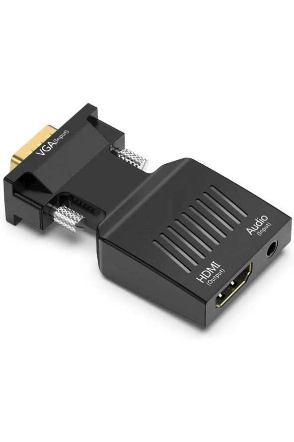 Vga Hdmi Dönüştürücü Aktif Vga Audio To Hdmı Çevirici Vga Erkek Hdmi Dişi Vga In Hdmi Out Converter - 2