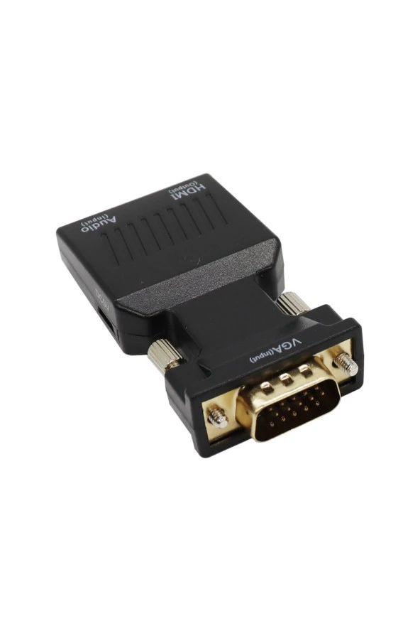 Vga Hdmi Dönüştürücü Aktif Vga Audio To Hdmı Çevirici Vga Erkek Hdmi Dişi Vga In Hdmi Out Converter - 3