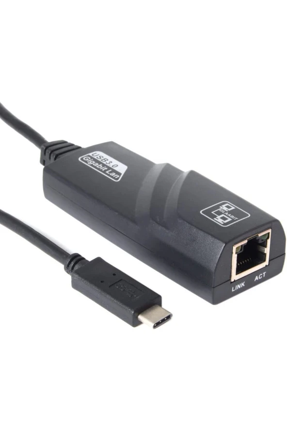 Type-c Ethernet 10/100/1000 Çevirici Type C Rj45 Usb 3.1 Arayüzü (usb C Rj45) Gigabit Lan Network - 4