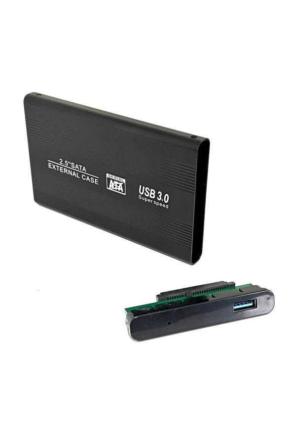 Usb 3.0 Hdd Kutusu 2.5 Inch 6gbps Harici Harddisk Kutusu Usb 3.0 To 2.5 Inch Sata External Alimunyum - Resim 5