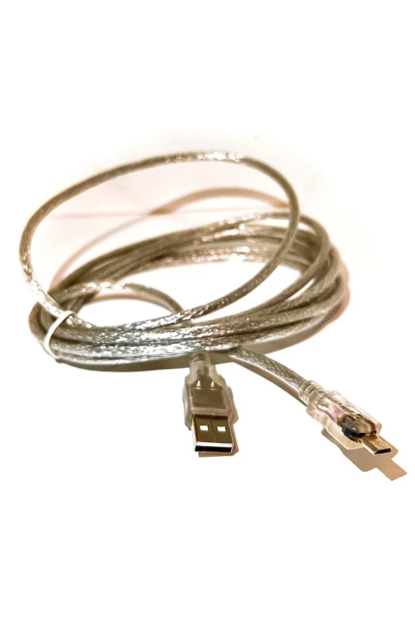 3 Metre Mikro Usb Kablo 3mt Micro Usb Kablosu 3m Usb 2.0 A Erkek Mikro Usb Erkek Şarj Data Kablo