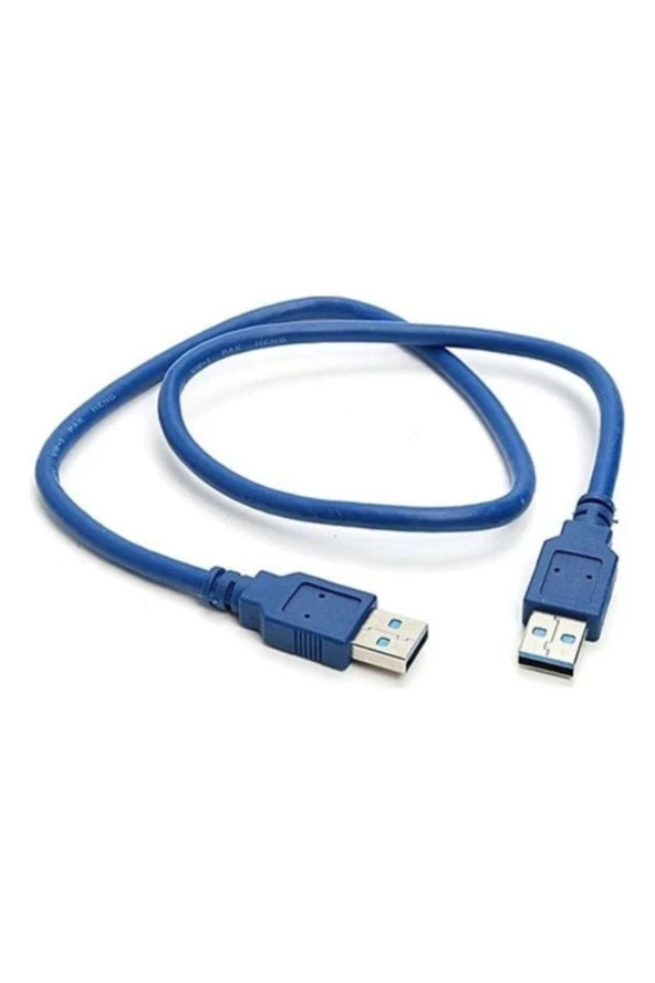 Usb 3.0 Erkek Erkek Kablo Usb Iki Ucu Erkek Kablo 50 Cm ürün görseli 1