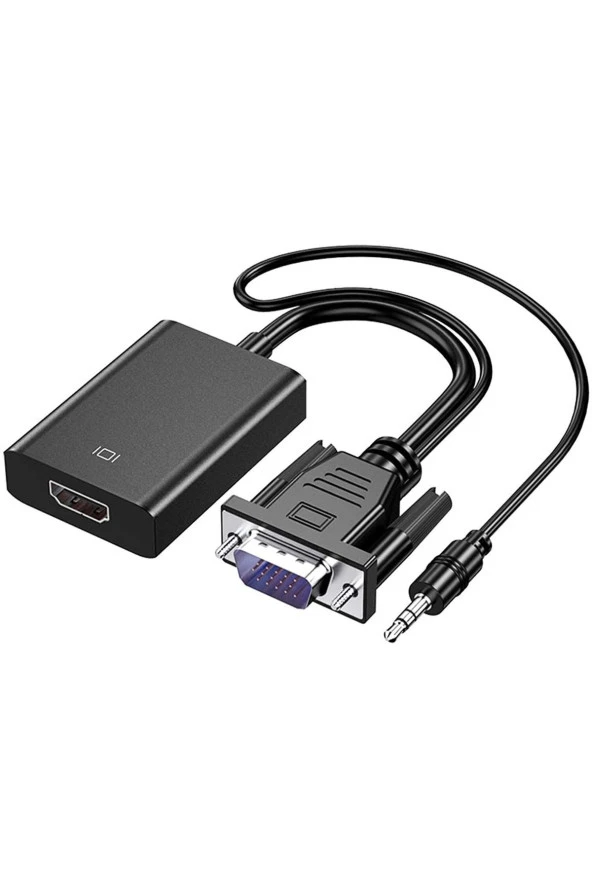 Vga Hdmi Dönüştürücü Vga To Hdmı Kablolu Vga Erkek Hdmi Dişi Vga In Hdmi Out Converter