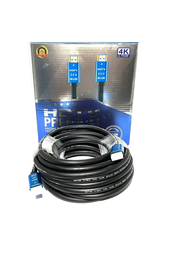 10 Metre Hdmi Kablo 2.0v 4k Ultra Hd 4k*2k High Performance 19+1 Ethernet 10m Hdmı Cable - 4