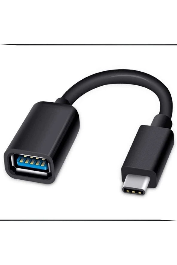 Usb C - Usb 3.0 Otg Kablo Type-c Erkek To Usb 3.0 Dişi Typec Otg - Resim 4