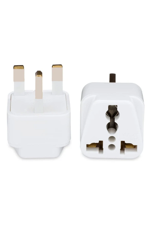 Ingiltere, Hong Kong, Irlanda, Kıbrıs Seyahat Fişi Adaptörü Tip G Plug Adapter Üniversal 3 Pinli Fiş - 2