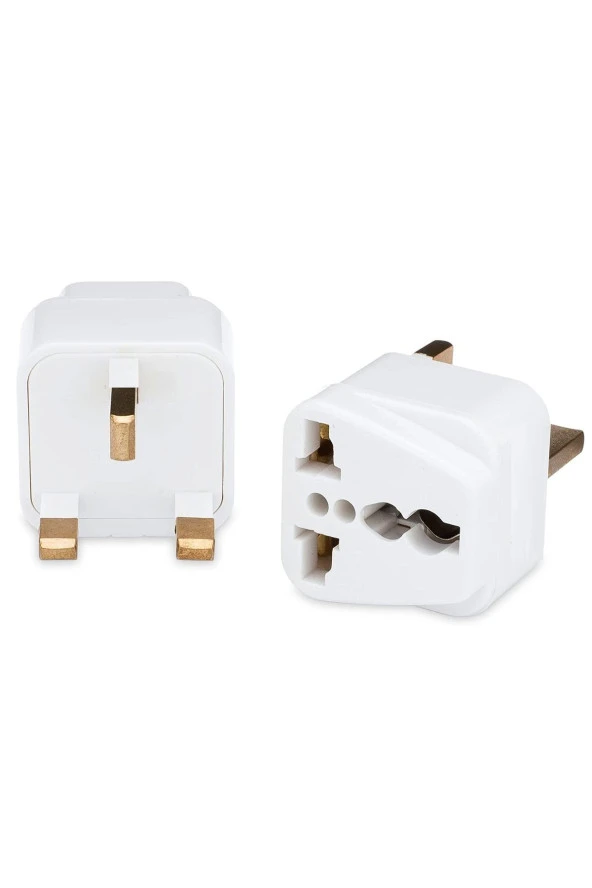 Ingiltere, Hong Kong, Irlanda, Kıbrıs Seyahat Fişi Adaptörü Tip G Plug Adapter Üniversal 3 Pinli Fiş - 3