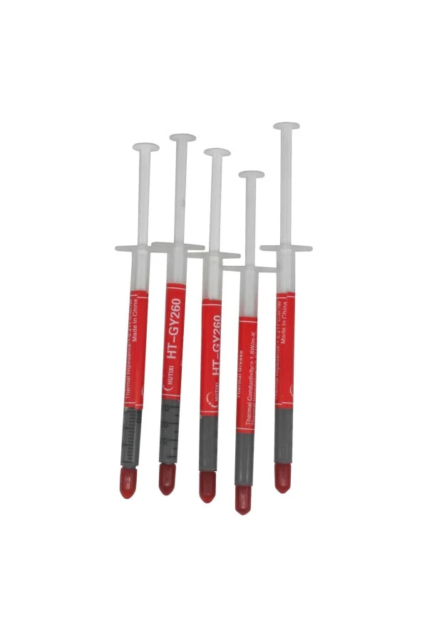 Tek Kullanımlık Gri Termal Macun Isı Iletken Slikon Gres Cpu Led Cooling 1.5w/mk-k 0.211 C-in²/w - 2