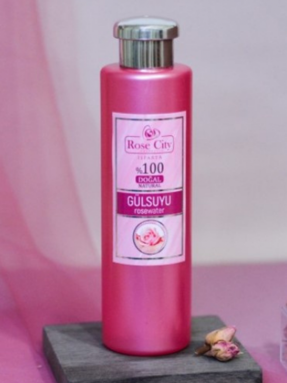 rosecity Rose City 100 Doğal Gül Suyu Kutulu 380 ML