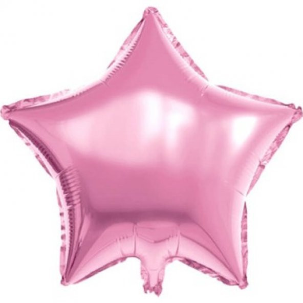 F BALON YILDIZ PEMBE - 1