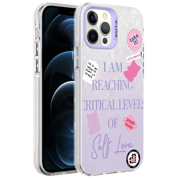 Apple iPhone 12 Pro Kılıf Mermer Desenli Zore Marbello Kılıf - 4