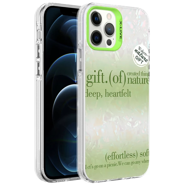 Apple iPhone 12 Pro Kılıf Mermer Desenli Zore Marbello Kılıf - 2