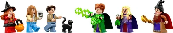 LEGO Ideas 21341 Disney Hocus Pocus: The Sanderson Sisters' Cottage - Resim 4