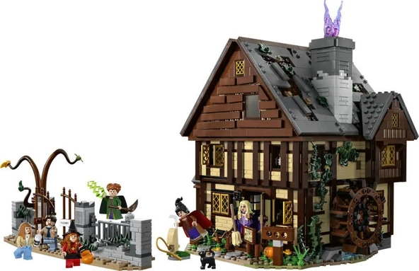 LEGO Ideas 21341 Disney Hocus Pocus: The Sanderson Sisters' Cottage - Resim 3