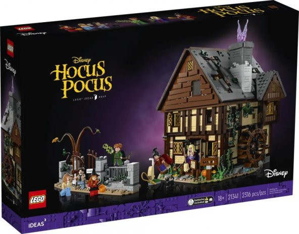 LEGO Ideas 21341 Disney Hocus Pocus: The Sanderson Sisters Cottage