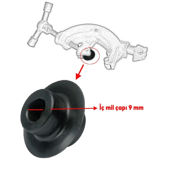 Nora Tezgah Pafta Profesyonel Yedek Boru Bıçağı 1"-4" - 3