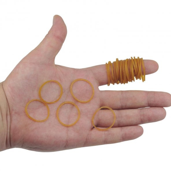 Ekoset Kauçuk Paket Ambalaj Para Lastiği 40lık 500 Gram 40mm - Resim 5