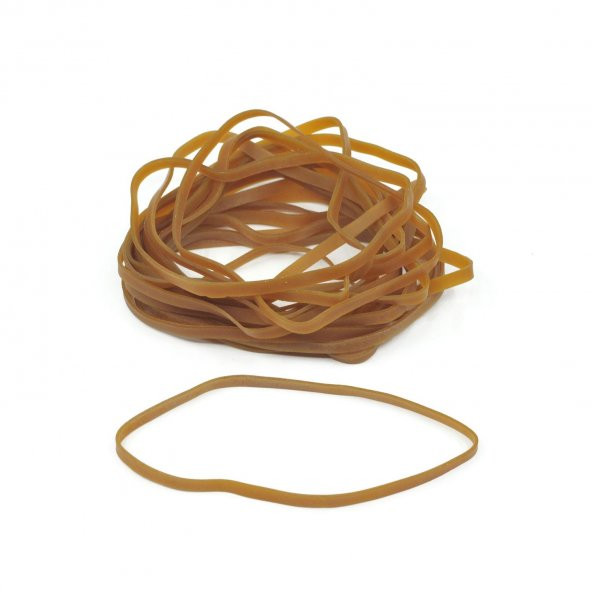 Ekoset 150x5mm Geniş Kauçuk Paket Ambalaj Kasa Lastiği 100 Adet - 4
