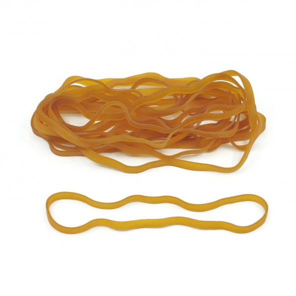 Ekoset 180x5mm Geniş Kauçuk Paket Ambalaj Kasa Lastiği 500 Adet - Resim 2