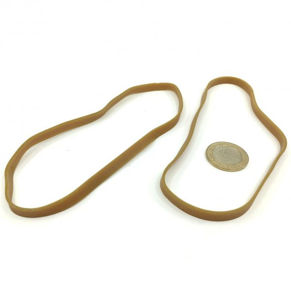 Ekoset 180x6mm Geniş Kauçuk Paket Ambalaj Kasa Lastiği 500 Adet - 8