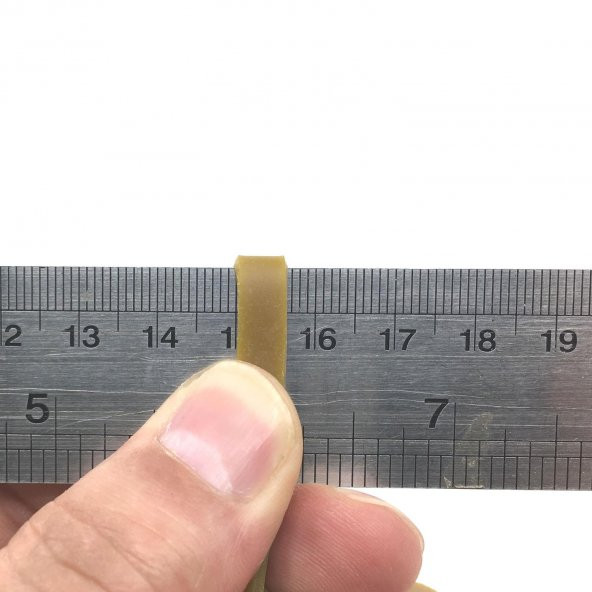 Ekoset 180x6mm Geniş Kauçuk Paket Ambalaj Kasa Lastiği 500 Adet - 9