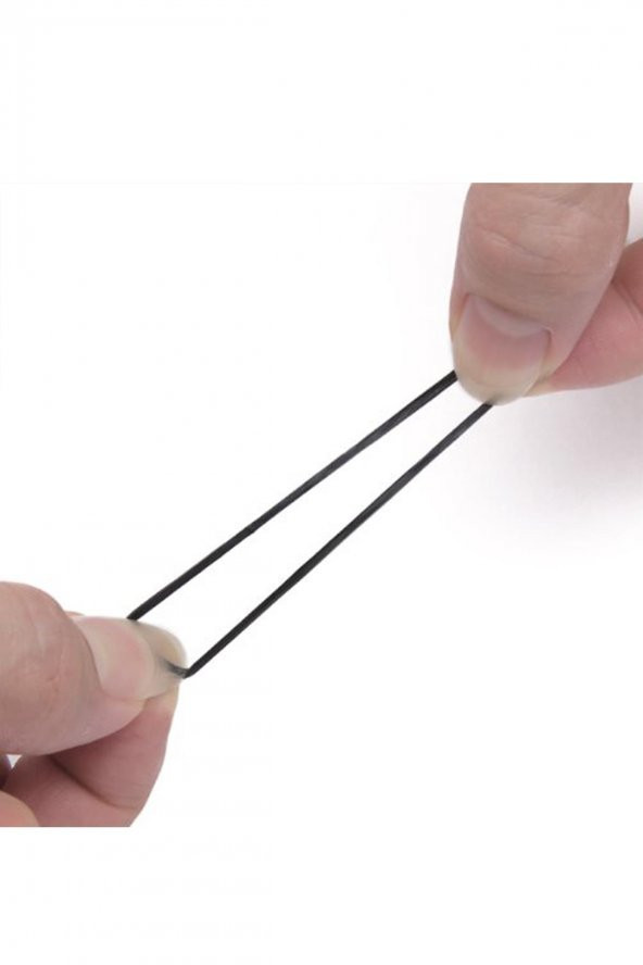 Ekoset Siyah Paket Ambalaj Para Lastiği 40mm 5.000 Adet - 11