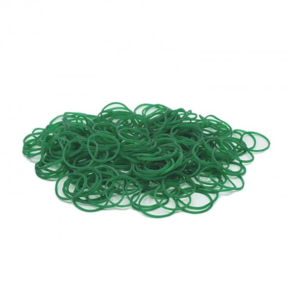 Ekoset 40mm Yeşil Renkli Kauçuk Paket Ambalaj Lastiği 12Kg Koli - Resim 7