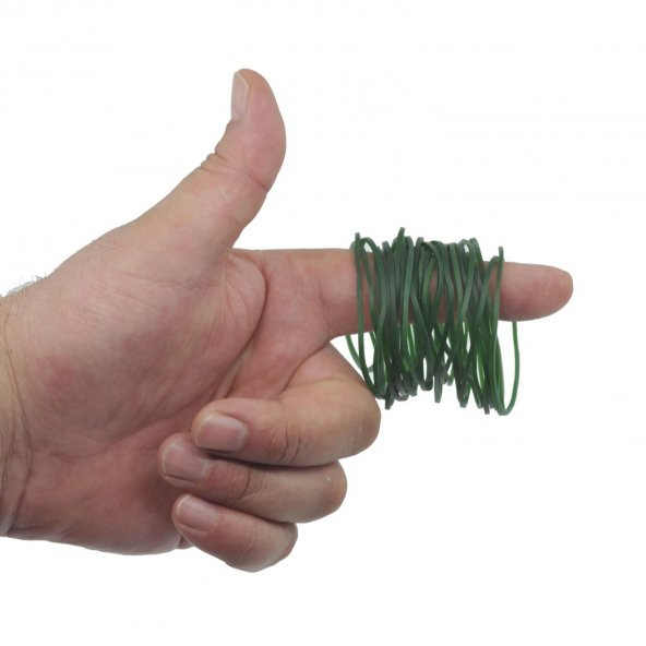 Ekoset Yeşil Paket Ambalaj Para Lastiği 1000 Adet 70mm - Resim 3