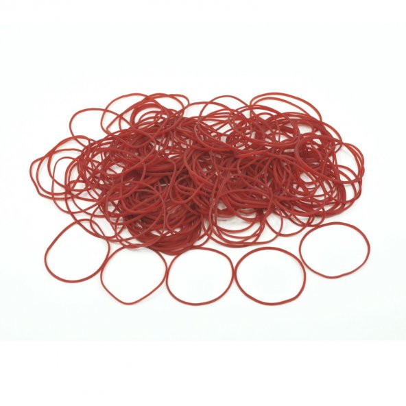 Ekoset Kırmızı Paket Ambalaj Para Lastiği 70mm 1Kg - Resim 4