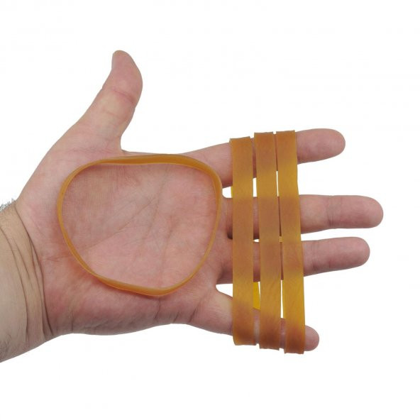 Ekoset Geniş Kauçuk Paket Ambalaj Kasa Lastiği 130x10mm 1Kg - 2