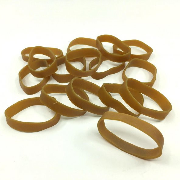 Ekoset 65x10mm Geniş Kauçuk Paket Ambalaj Lastiği 100 Adet - 3