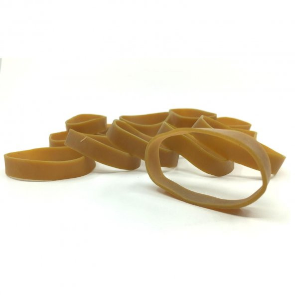 Ekoset 65x10mm Geniş Kauçuk Paket Ambalaj Lastiği 100 Adet - 5