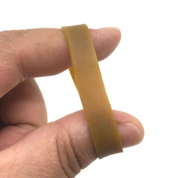 Ekoset 65x10mm Geniş Kauçuk Paket Ambalaj Lastiği 100 Adet - 11