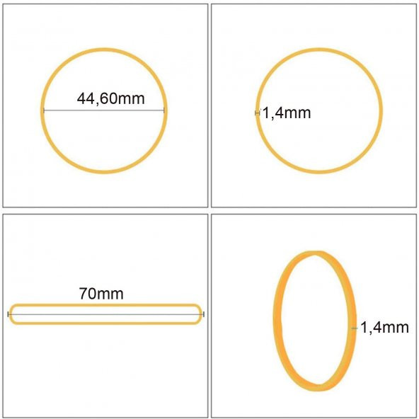 Ekoset 70mm Kauçuk Paket Ambalaj Para Lastiği 10.000 Adet - Resim 6
