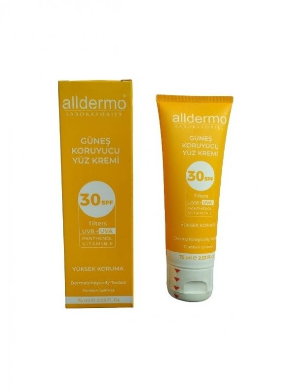 Alldermo Spf 30 Yüz Kremi 75 ml