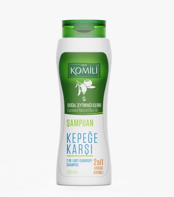 Komili Kepek Karşıtı 2si 1 Arada Kremli Şampuan 500 Ml ürün görseli 1