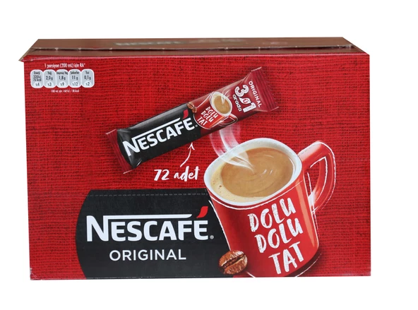 Nestle Nescafe 3ü1 Arada Phnx 72 Adet 17,5gr (12584198)
