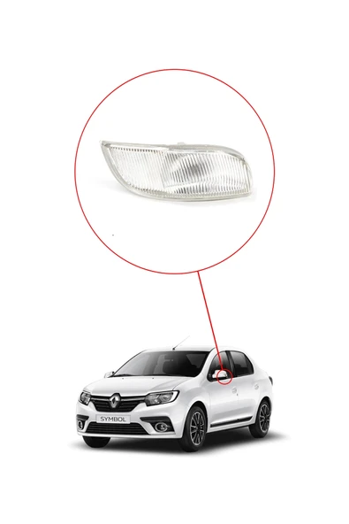 KR-693 / RENAULT  SYMBOL  AYNA SİNYAL LAMBASI SOL ( 2013 MODEL ) - 2