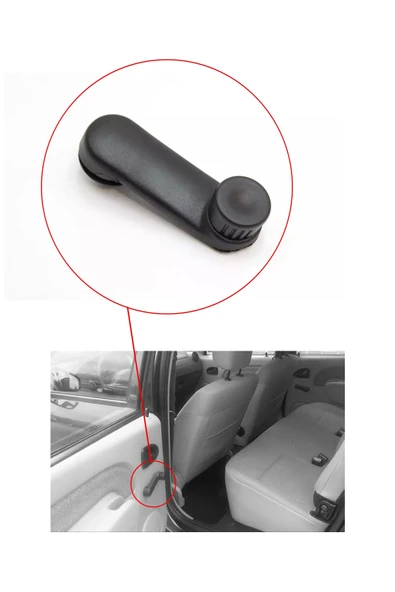 KR-382 / RENAULT CLİO CAM AÇMA KOLU - Resim 5